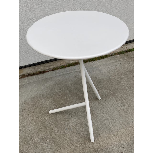 Metal Pair of Halle Denmark Side Tables For Sale - Image 7 of 10