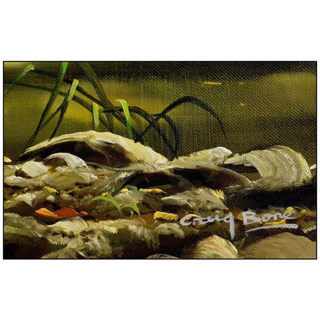 Realism Late 20th Century Prowling Leopard, Craig Bone For Sale - Image 3 of 5
