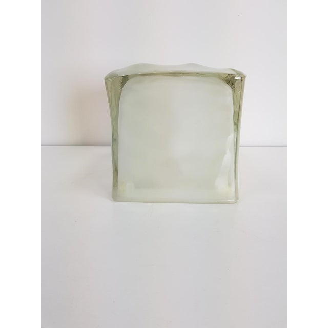 Plastic Iviken Ice Cube Table Lamp in Glass from Ikea, 1990s For Sale - Image 7 of 7