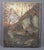 Antique French Woodland Landscape Oil Painting With Rocks and Stream A charming antique oil painting on canvas depicting a...