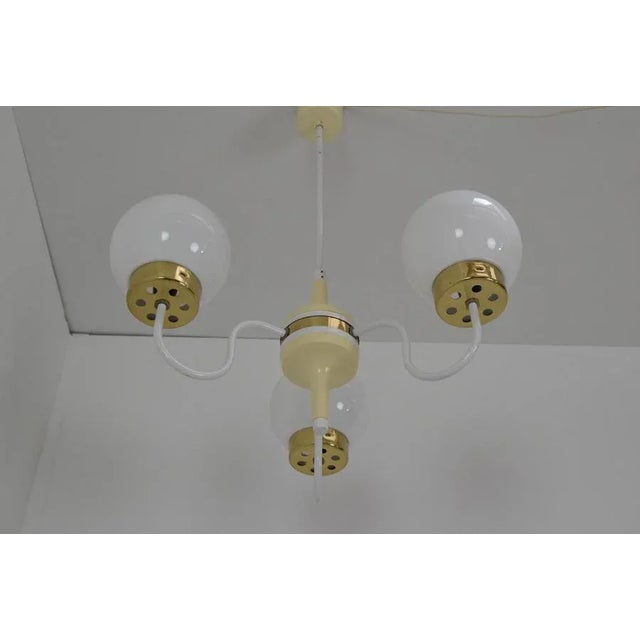 Mid-Century Chandelier, 1960s For Sale - Image 10 of 13