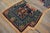 1930s Blue Navy Geometric Antique Horse Cover Rug 2'2"x4'4" Handknotted Wool Carpet For Sale In New York - Image 6 of 10