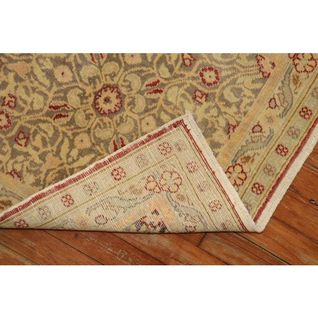 Contemporary Square Vintage Turkish Brown Crimson Red 20th Century Rug - 2'2" x 2'4" For Sale - Image 3 of 6