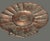 Arts & Crafts Vintage Arts & Crafts Hand Hammered Copper Sea Shell Shaped Floral Center Dish For Sale - Image 3 of 5