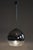 Silver Mid-Century Chandelier in Chromed Steel and Opaline Glass, Germany, 1970s For Sale - Image 8 of 11