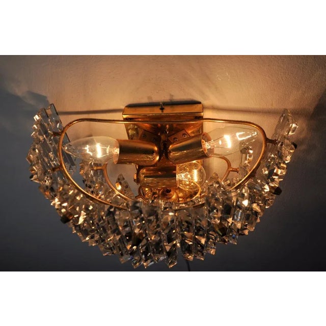 3-Tier Sconce from Kinkeldey, Germany, 1970s For Sale - Image 6 of 9