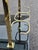 Brass and Green Crystal Bar Cart from Fontana Arte, Italy, 1970s For Sale - Image 3 of 10