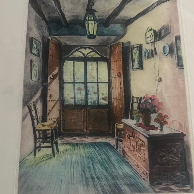 Signed in Pencil; vibrant colors; measures 10”x13”.