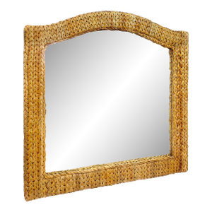 Wall Mirror Wicker Seagrass