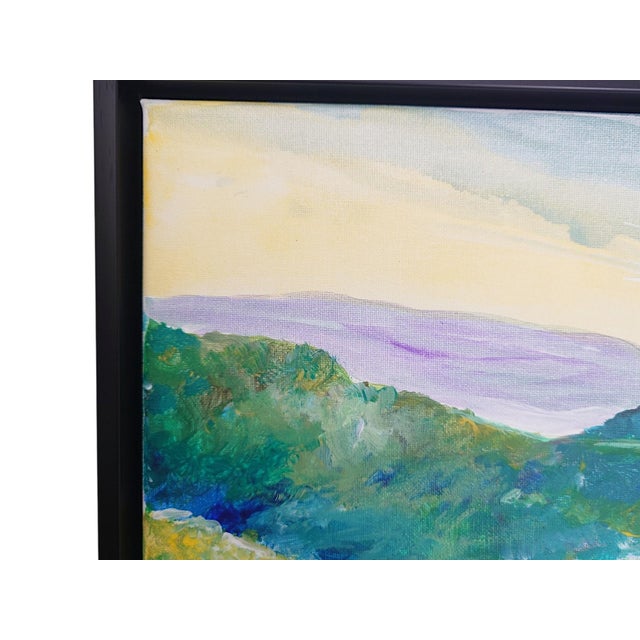 Green Elena Efa, Vineyard Diptych Between the Vines, 2026, Acrylic on Canvas For Sale - Image 8 of 12