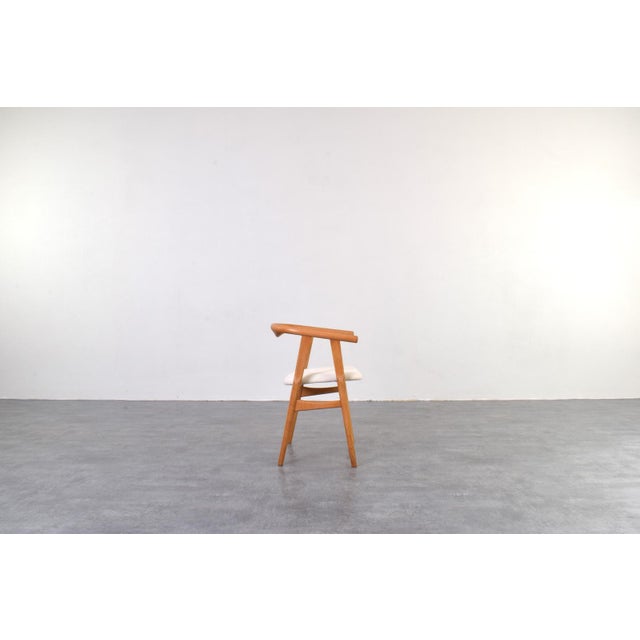 Mid-Century Modern Mid-Century Oak Dining Chair by Hans Wegner for Getama, 1970s For Sale - Image 3 of 12