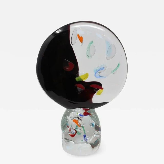 Glass Glass Studio Murano - Contemporary Disc in Murano Glass For Sale - Image 7 of 7