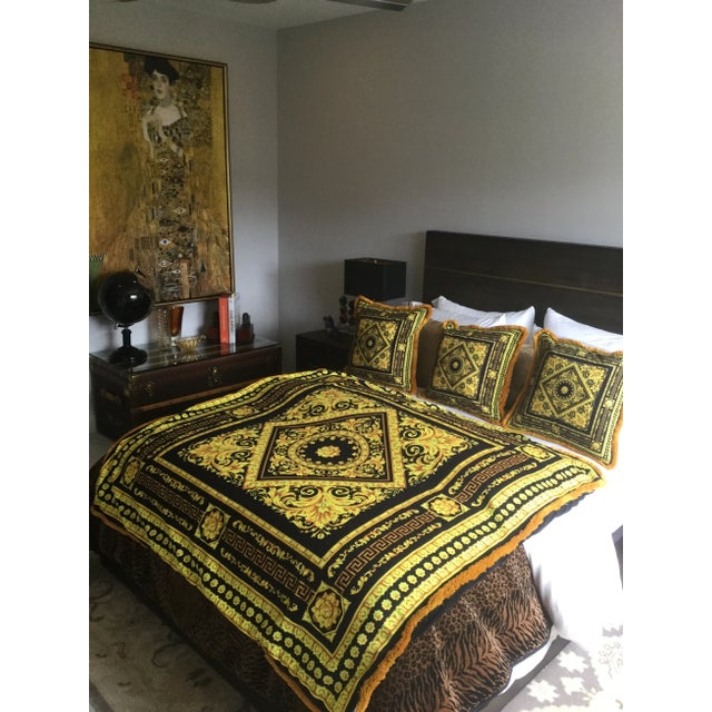 Italian Cistom Made Versace Pillows - Set of 3 For Sale - Image 12 of 13