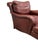 Textile Classic Leather Chaise Lounge For Sale - Image 7 of 16