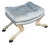 Randy Esada Designs for Prospr 18th C Style Horse Leg & Hoof Vanity Stool or Bench by Randy Esada Designs For Sale - Image 4 of 5
