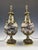 Late 19th Century French Neoclassical Marble and Ormolu Urn Lamps, 1850, Set of 2 For Sale - Image 6 of 18