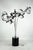 Mid-Century Modern Space Age Italian Metal Floor Lamp with Floral Shades, 1970s For Sale - Image 3 of 14