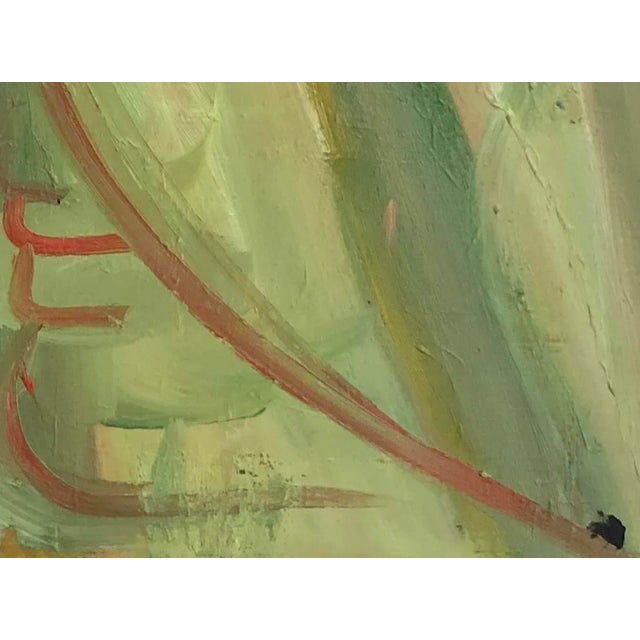 1980s W.C.B., Profil, 1988, Oil on Canvas For Sale - Image 5 of 9