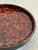 Ceramic Mid-Century Modern Red Fat Lava Glaze Ceramic Plate 1960s For Sale - Image 7 of 10