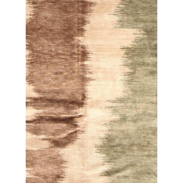 Mimosa Design Abstract Modern Wool Rug by Doris Leslie Blau. Size: 9'7" × 12'6" (292 × 381 cm). With an ethereal balance...