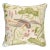 Schumacher Lotus Garden Pillow 22" in Parchment For Sale