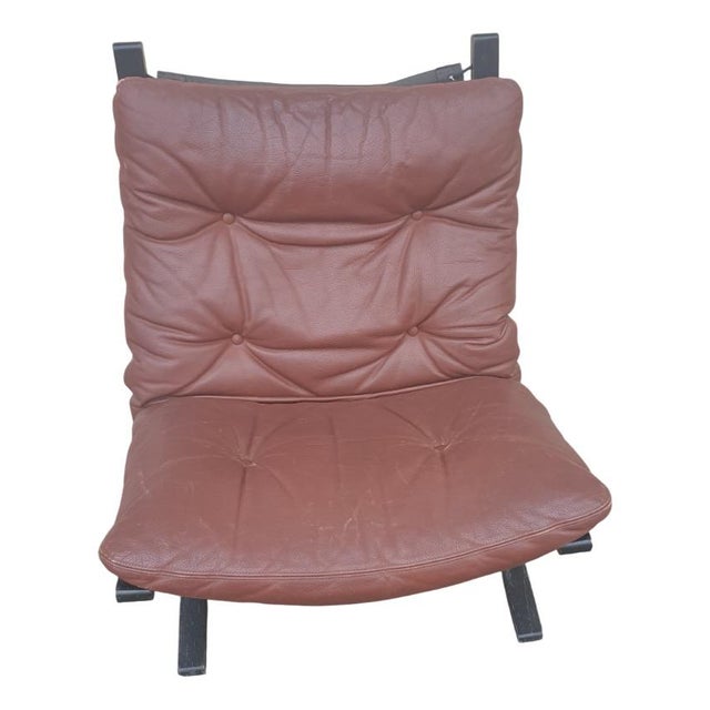 Wood Ergonomic Chair in Leather and Curved Wood, 1970s For Sale - Image 7 of 7