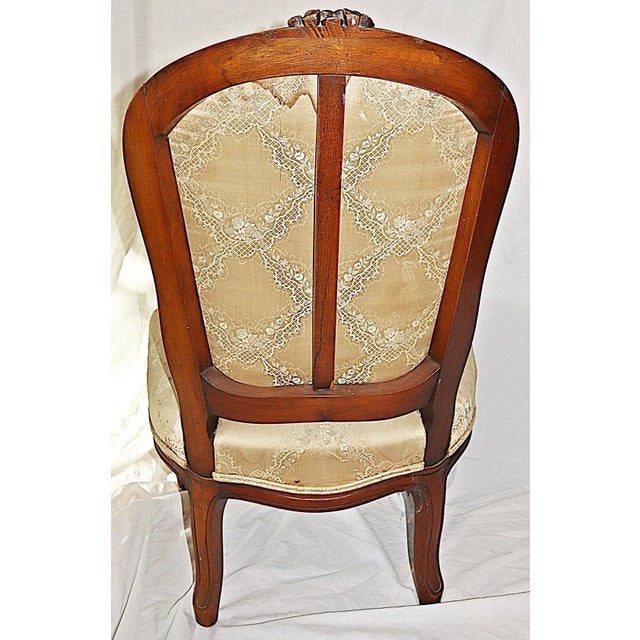 Antique French Louis XV Style Child's Chair For Sale - Image 9 of 9