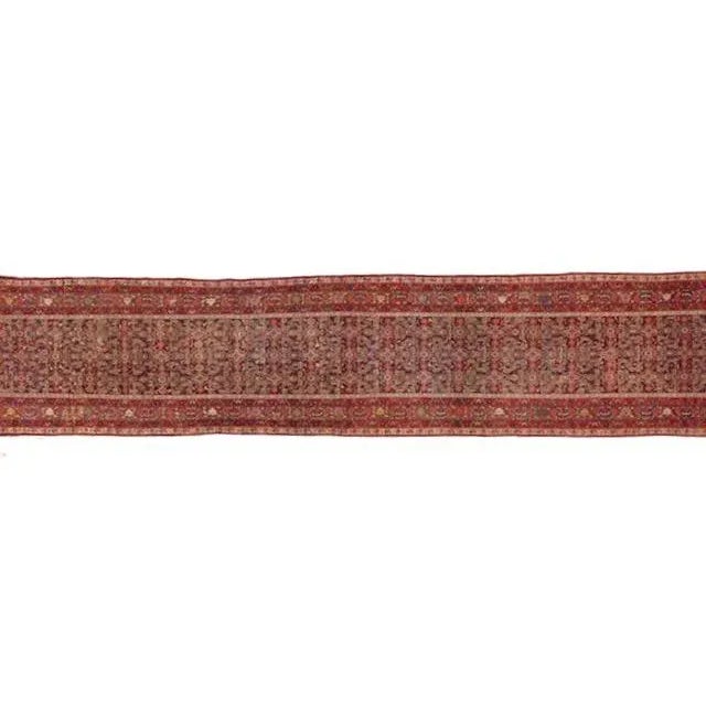 1900s Persian Ferahan Runner 3'2" X 17'2" For Sale - Image 4 of 13