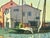 1940s Louis Thompson Rockport School Harbor Scene Oil Painting For Sale - Image 6 of 10