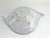 White Vintage Murano Style White Tear Shaped Bowl For Sale - Image 8 of 9