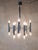Metal Chrome Steel Hanging Lamp attributed to Gaetano Sciolari for Boulanger, 1960s For Sale - Image 7 of 12