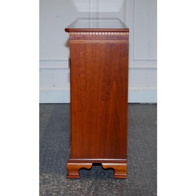 Vintage Glazed Bookcase in Yew Wood For Sale - Image 16 of 18