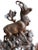 Cabin Late 19th Century Swiss Black Forest Hand-Carved Clock, Alpine Carved Case For Sale - Image 3 of 9