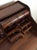 Chippendale Vintage Walnut Chippendale Style Open Front Writing Desk With Brass Hardware For Sale - Image 3 of 18