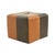 1960s Square Pouf in Skai and Faux Leather, 1960s For Sale - Image 5 of 14