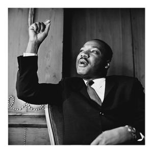 'Martin Luther King in London' Unframed Archival Pigment Print