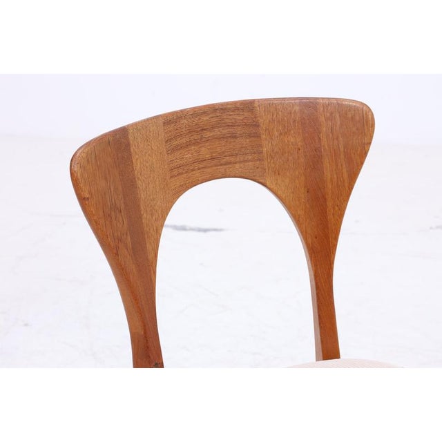Wood Vintage Danish Teak Chairs from Niels Koefoed, Set of 4 For Sale - Image 7 of 15