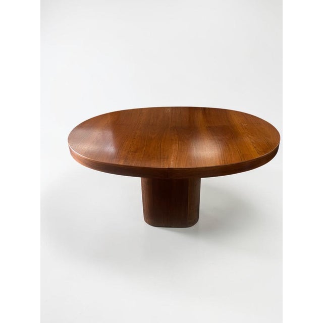 Mid-Century Modern Mid-Century Modern Extendable Dining Table in Walnut, 1970s For Sale - Image 3 of 15