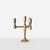 Description Description Four-Arm Brass Candelabra by Lars Bergsten for Gusums Bruk Sweden, 1979 Four-arm patinated brass...