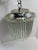 Glass Mid 20th Century Glass Rod & Lucite Pendant Chandelier For Sale - Image 7 of 11