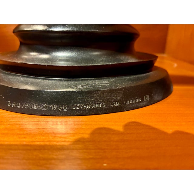 Metal 1980s Erté “Je L’aime” Limited Edition Bronze Sculpture, Signed, 364/500 For Sale - Image 7 of 9