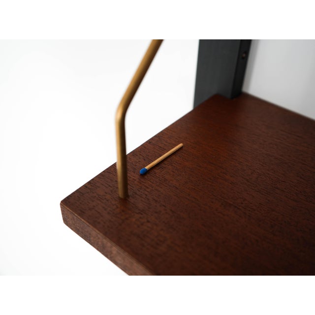 Danish Teak Wall Unit, Denmark, 1960s For Sale - Image 15 of 18