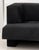 Mid-Century Modern Vladimir Kagan "Omnibus" Black Suede Upholstered Sofa For Sale - Image 3 of 10