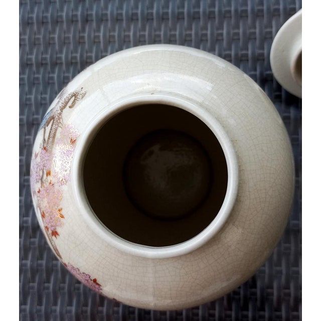 Ceramic Vintage Japanese Vases by Tao Mei, 1940, Set of 2 For Sale - Image 7 of 18