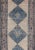 Mid 20th Century Vintage Persian Hamadan Distressed Runner With Medallion Design in Navy Blue Keivan Woven Arts For Sale - Image 5 of 11
