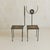 Metal French Brutalist Iron Accent Chair by Jean-Jacques Argueyrolles, 1990s For Sale - Image 7 of 8