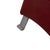 Red Set of Model 322 Lounge Chair and Ottoman in Bordeaux Red Leather from Rolf Benz For Sale - Image 8 of 18