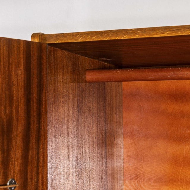 Large Mid-Century Modern Cabinet in Oak, 1960s For Sale - Image 6 of 11