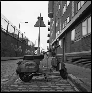 Paul Cooklin, Scooter, Silver Gelatin Photograph, Limited Edition of 10
