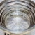 Silver Large Art Deco Crystal Glass Centerpiece Bowl on Pedestal For Sale - Image 8 of 12